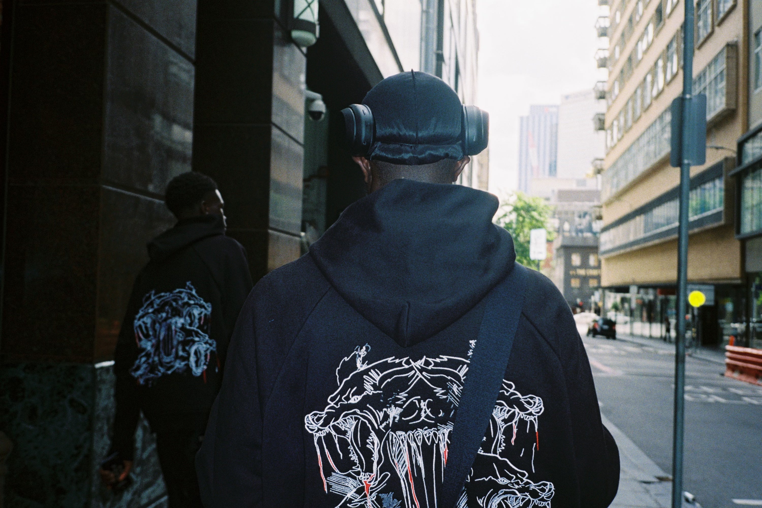 **PRE ORDER** BLACK Embroidered Hoodie