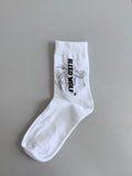 Wolf Logo Socks