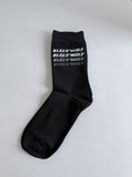 Triple Logo socks